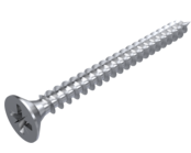 RVS spaanplaatschroef verzonken A2 4x30  mm  500 stuks