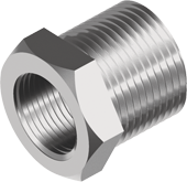 RVS verloopring 1.1/4&quot;x1&quot;