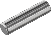 RVS draadeind A2 M16x80  mm