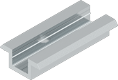 Aluminium middenklem